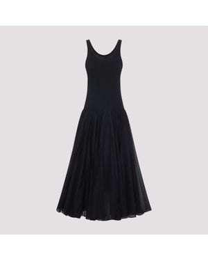 Co. Crinoline Double Layer Dress - Black