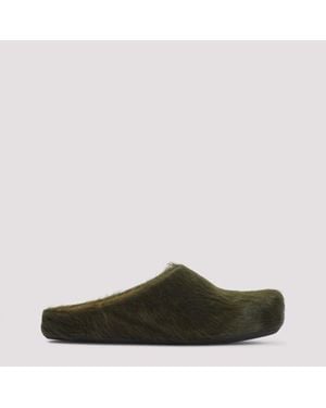 Marni Fussbett Sabot - Green
