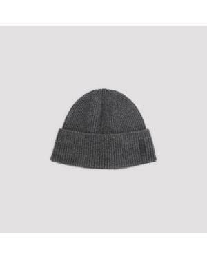 Giorgio Armani Giorgio Arani Beanie Hat - Black