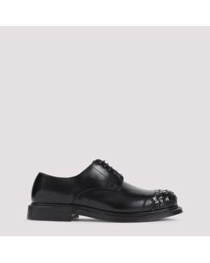 Bottega Veneta Lace Up Shoes - Black