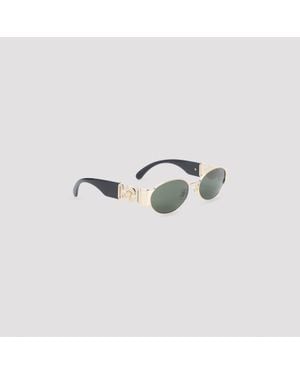 Versace Metal Sunglasses - Metallic