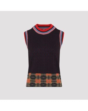Dries Van Noten Temi Knit Gilet - Black