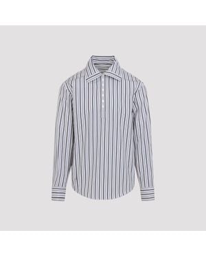 Dries Van Noten Cedon Cotton Shirt - Blue