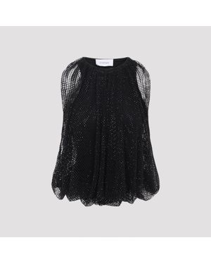 Sportmax Nodo Strass Top - Black