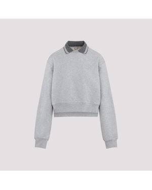 Miu Miu Sweatshirt - Grey