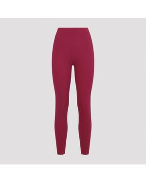 Wolford Slash Leggings - Red