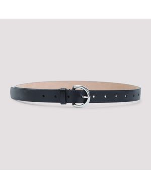 Phoebe Philo Round Buckle 25Mm Belt - Blue