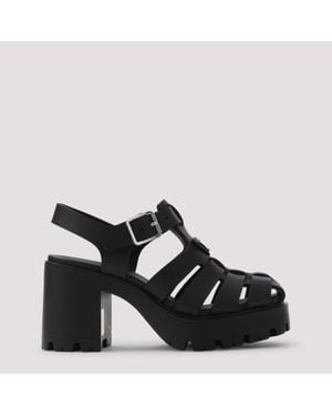 Prada Eva Sandals - Black