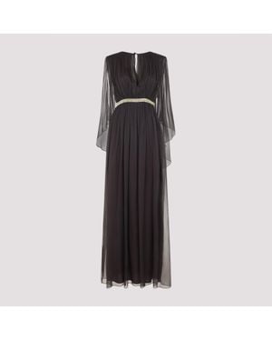 Alberta Ferretti Maxi Dresses - Black