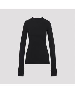 Moncler Moncler + Rick Owens Girder Long-Sleeve T-Shirt - Black