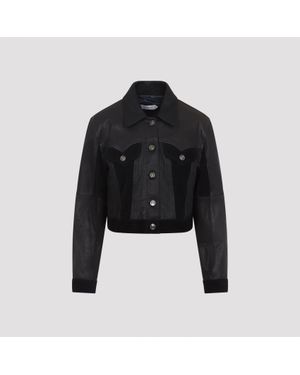 Versace Leather Jacket - Black