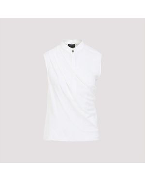 Giorgio Armani Silk Shirt - White