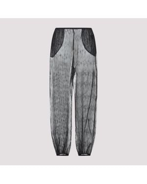 Frankie Shop Orissa Lace Ballon Trousers - Grey