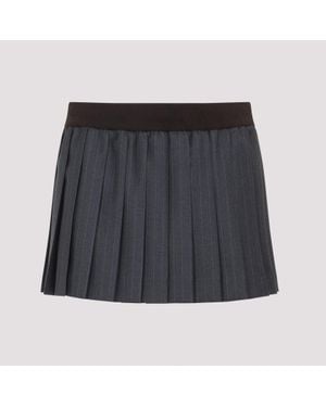 Miu Miu Mini Skirt - Black