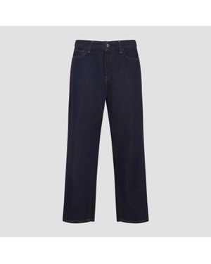 Carhartt Cotton Aaron Trousers - Blue