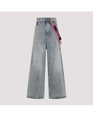 Balenciaga Charms Baggy Jeans - Grey