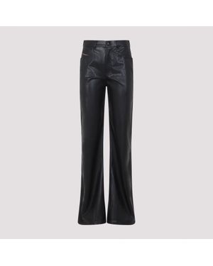 DIESEL P-Lain Eco Leather Trousers - Grey