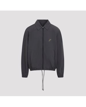 Jacquemus Zip-Front Coach Jacket - Black