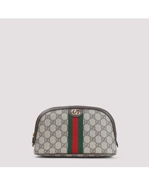 Gucci Ophidia Beauty Bag - Grey