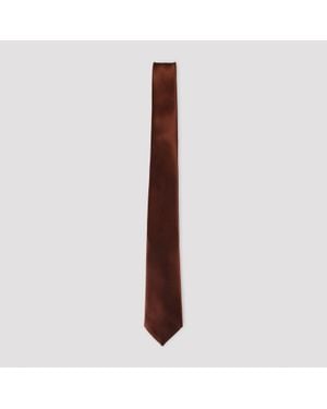 Saint Laurent Ties - Brown