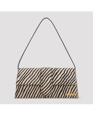 Jacquemus Le Bambino Mini Leather Shoulder Bag - Metallic