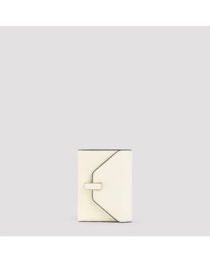 Valextra Iside Wallet - Natural