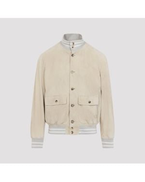 Ralph Lauren Bomber Jacket - Natural