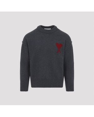 Ami Paris Jumper - Blue