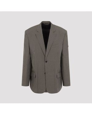 Balenciaga Washed Jacket - Grey