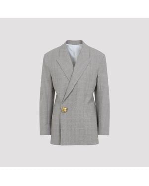 Bottega Veneta Prince Of Walles Jacket - Grey