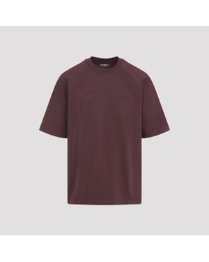 Carhartt Ss Ray T-Shirt - Purple