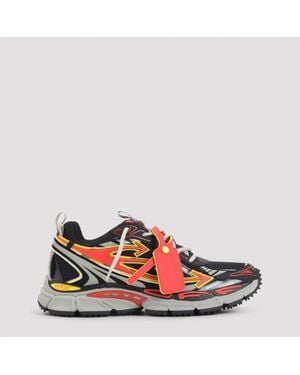Off-White c/o Virgil Abloh M-Be Right Back Mesh Trainers - Red