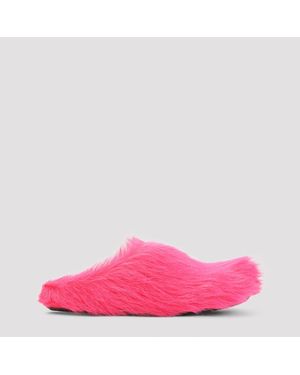 Marni Fussbett Sabot Sandals - Pink
