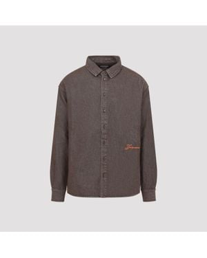 Jacquemus La Chemise De-Nimes Simon - Brown