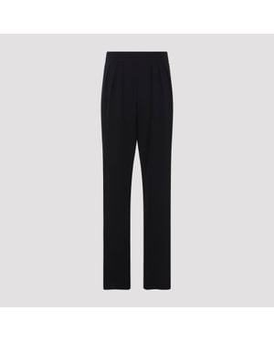 Giorgio Armani Slim-Fit Trousers - Black