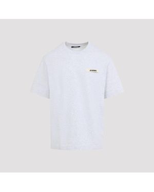 Jacquemus Le T-Shirt Grosgrain T-Shirt - White