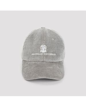 Brunello Cucinelli Cap - Grey