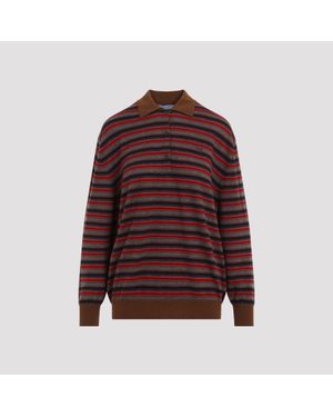 Prada Cashmere Polo - Red