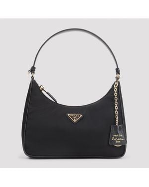 Prada Mini Re-Edition Handbag - Black