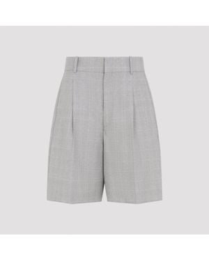 Bottega Veneta Prince Of Walles Bermuda - Grey