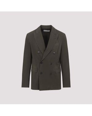 Dries Van Noten Balto Cotton Jacket - Grey