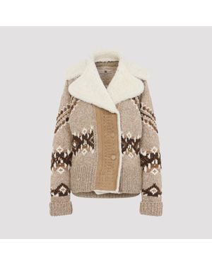Ermanno Scervino Cardi Coat - Natural
