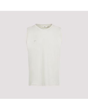 PANGAIA Summer Sleeveless T-Shirt - White
