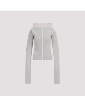 Rick Owens Cowl Pullover - Grey