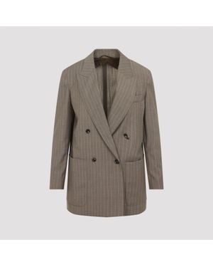 Max Mara Jackets Nude & Neutrals - Brown
