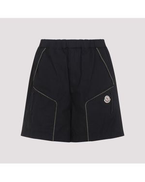 Moncler Cotton Bermuda - Black
