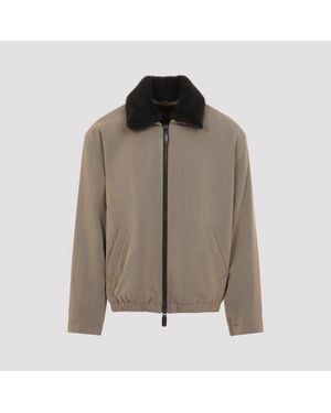 Giorgio Armani Blouson Jacket - Brown