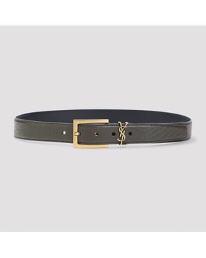 Saint Laurent Belt - Black