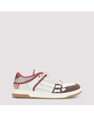 Amiri Xl Skel Top Low Trainers - Pink