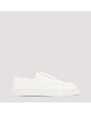Prada Deer Leather Trainers - White